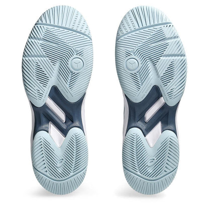 Womens Gel-Game 9 Pickleball Shoes White and Vintage Indigo Womens Shoes ASICS