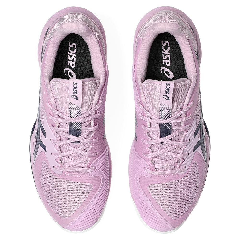 Women`s Solution Speed FF 3 Clay Tennis Shoes Light Ube and Indigo Fog ASICS