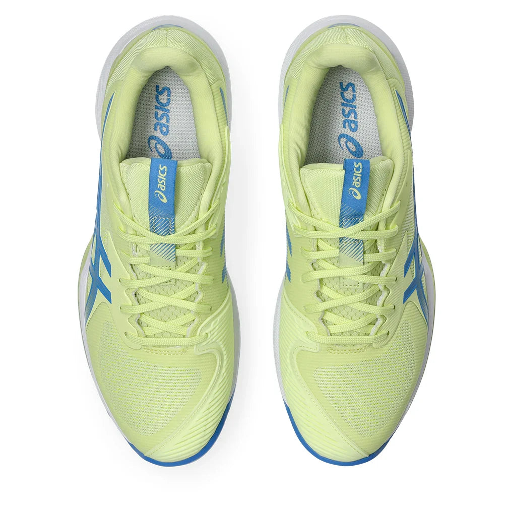 Women`s Solution Speed FF 3 Clay Tennis Shoes Huddle Yellow and Blue Coast ASICS
