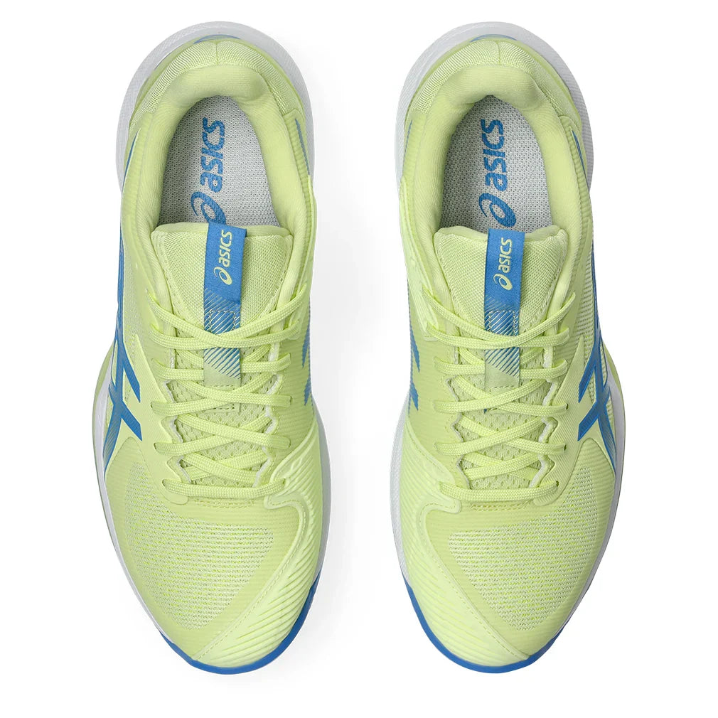 Women`s Solution Speed FF 3 Tennis Shoes Huddle Yellow and Blue Coast ASICS