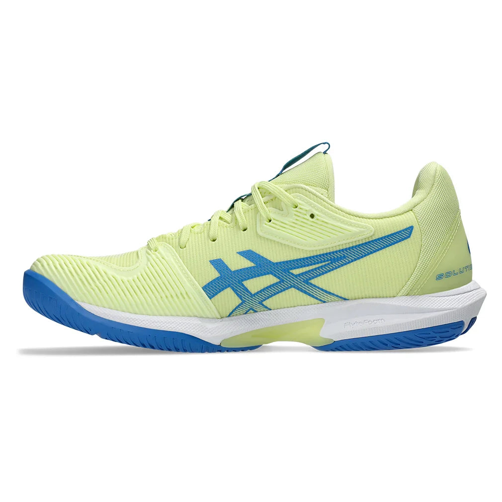 Women`s Solution Speed FF 3 Tennis Shoes Huddle Yellow and Blue Coast ASICS