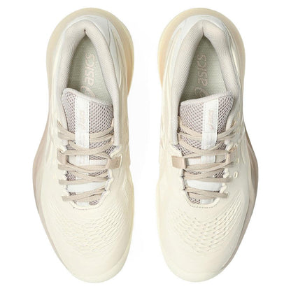 Women`s GEL-Resolution X Tennis Shoes Cream and Mineral Beige ASICS