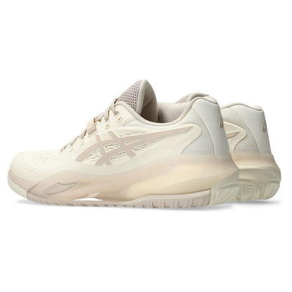 Women`s GEL-Resolution X Tennis Shoes Cream and Mineral Beige ASICS