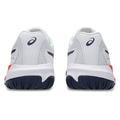 Juniors` GEL-Resolution X GS Tennis Shoes White and Greyish Purple ASICS