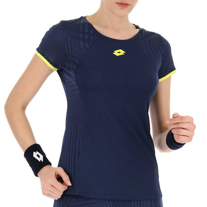 Women's Superrapida V Pickleball Top Pickleball Apparel LOTTO Yellow S