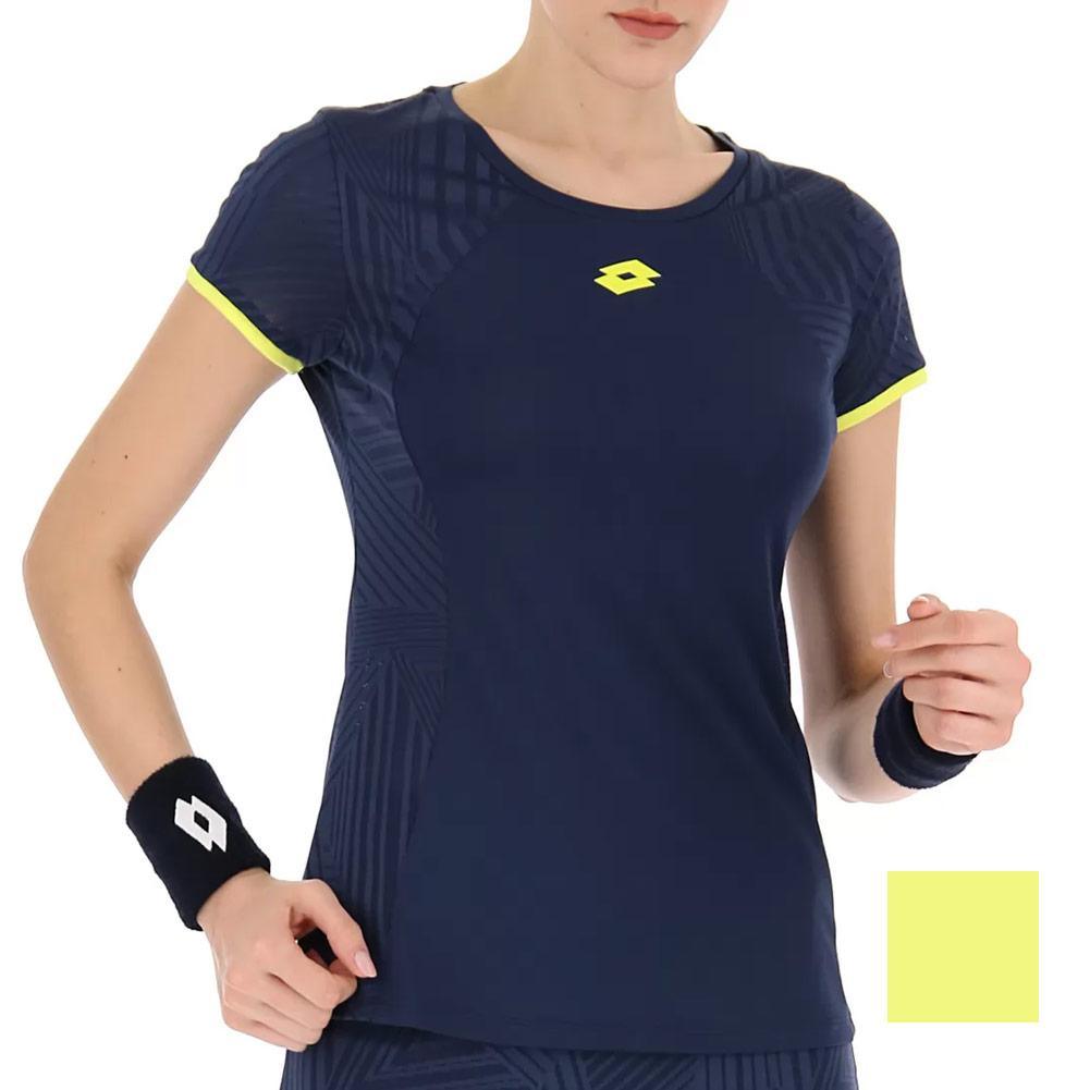 Women's Superrapida V Pickleball Top Pickleball Apparel LOTTO Yellow XS