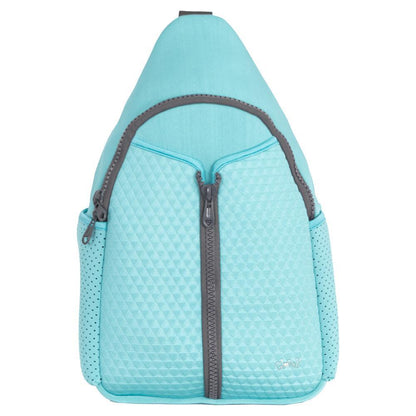 Women`s Neoprene Pickleball Sling Bag Capri Promotions GLOVE IT Blue