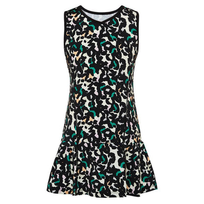 Girls` Essentials Pleated Tennis Dress Girls Apparel FILA Black XS