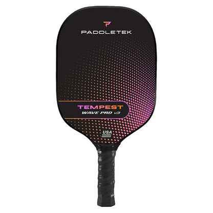 Tempest-Reign Pro V3-Standard Grip Pickleball Paddle Promotions PADDLETEK Orange