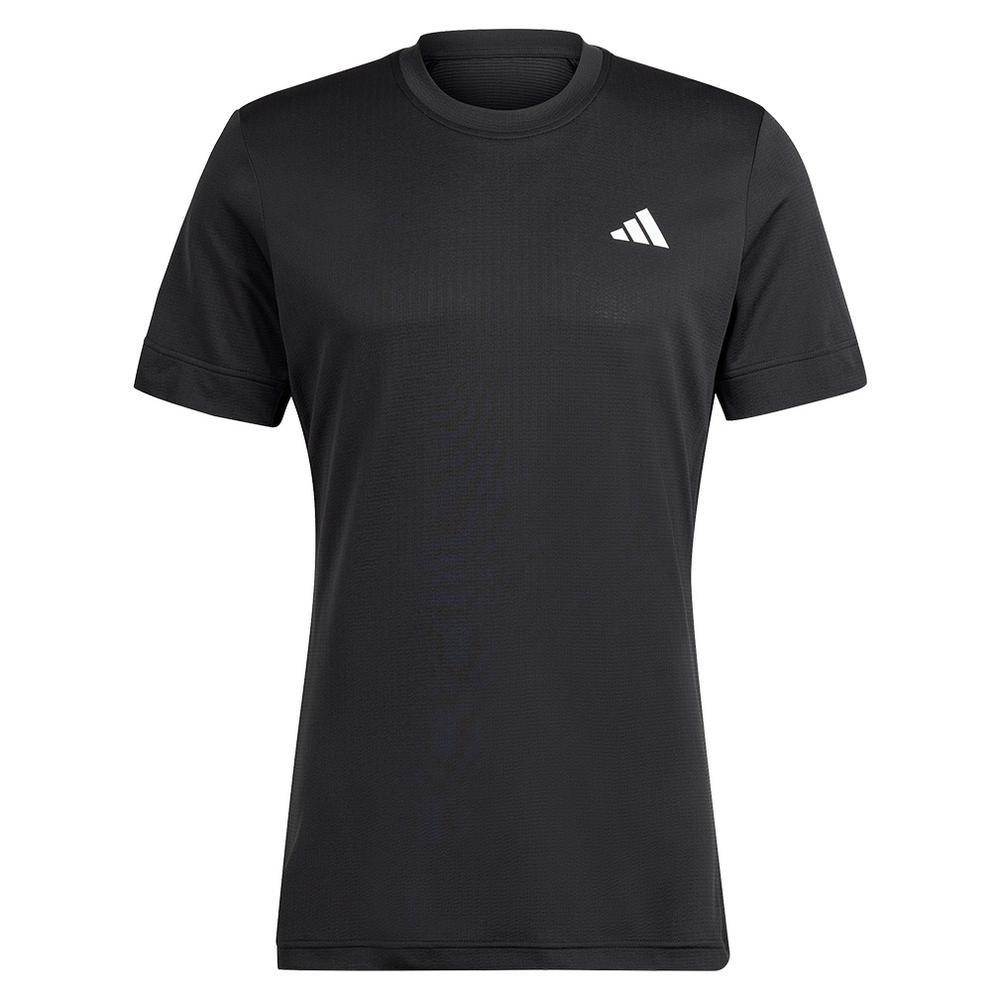 Men's Freelift Tennis Top Black Shop By Player ADIDAS S