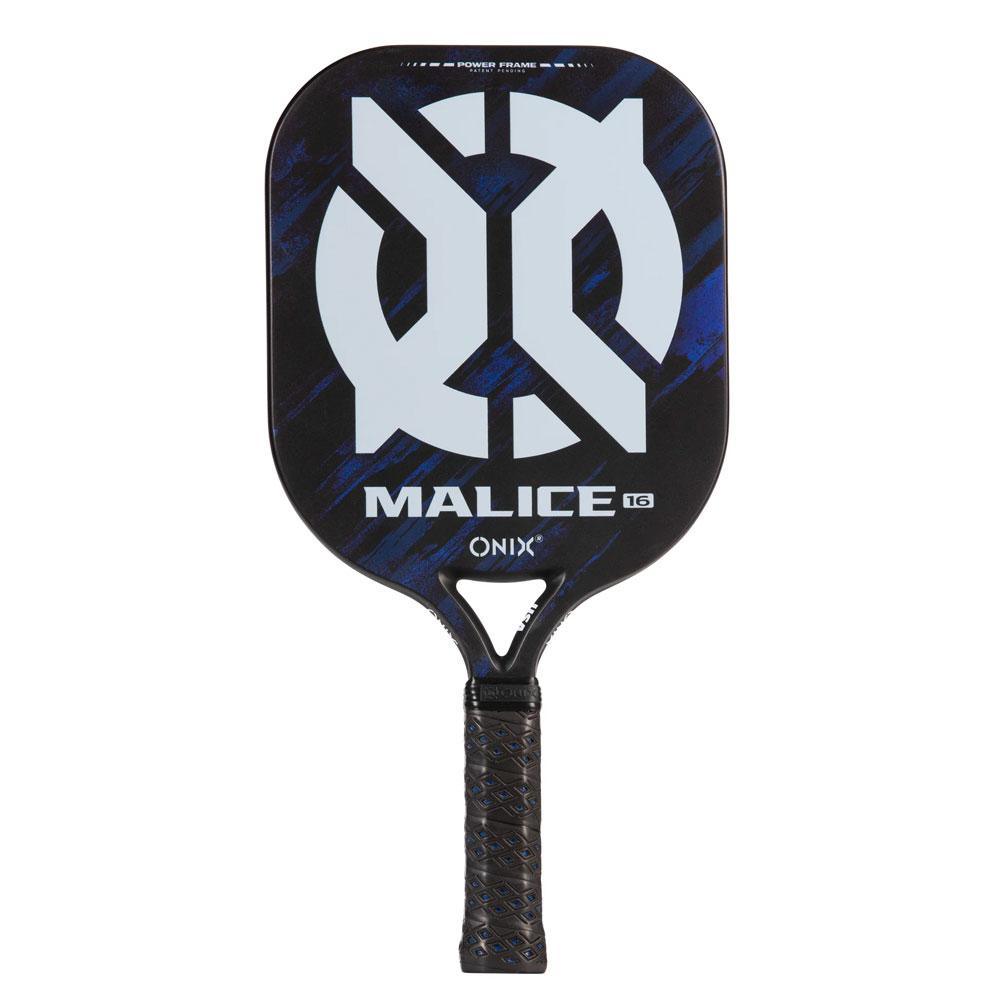 Malice 16 Open Throat Composite Pickleball Paddle Blue Pickleball Paddles ONIX Blue