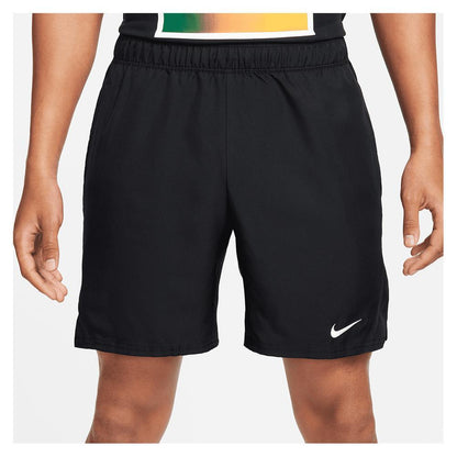 Men's Dri-Fit Victory 7 Inch Tennis Shorts Super Sale NIKE Black/White XS