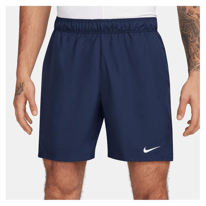 Men's Dri-Fit Victory 7 Inch Tennis Shorts Super Sale NIKE Obsidian/White XS