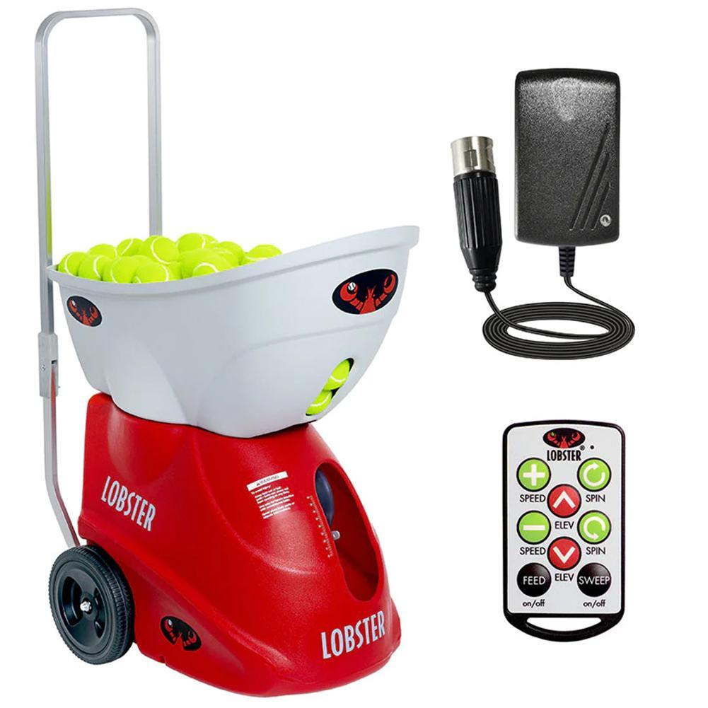 Elite Two with 10-Function Remote Control Ball Machines LOBSTER Red