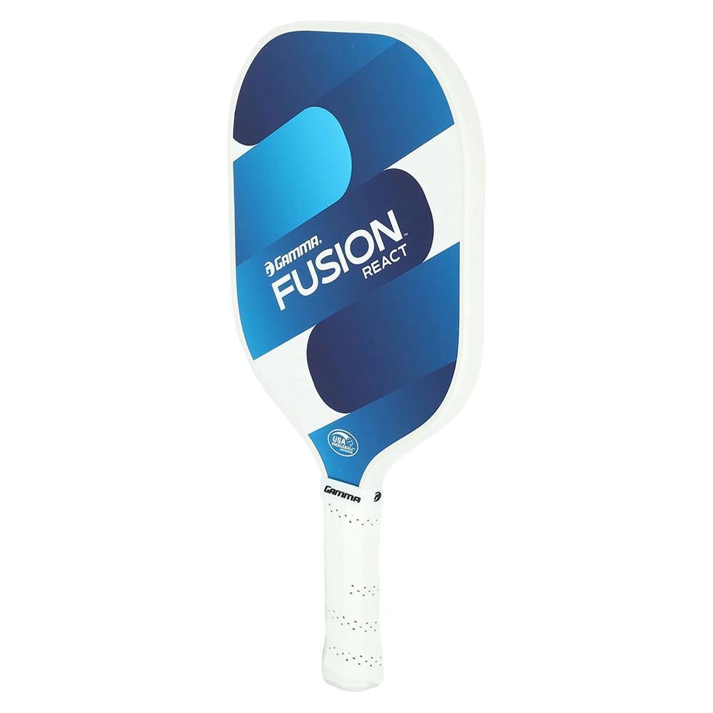 Fusion React Pickleball Paddle Blue Pickleball Paddles GAMMA Blue