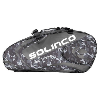 Midnight Camo 15 Pack Tennis Racquet Bag Bags SOLINCO Black