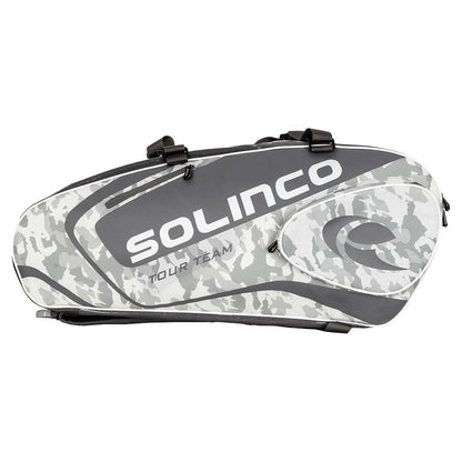 Artic Camo 6 Pack Tennis Racquet Bag Bags SOLINCO White