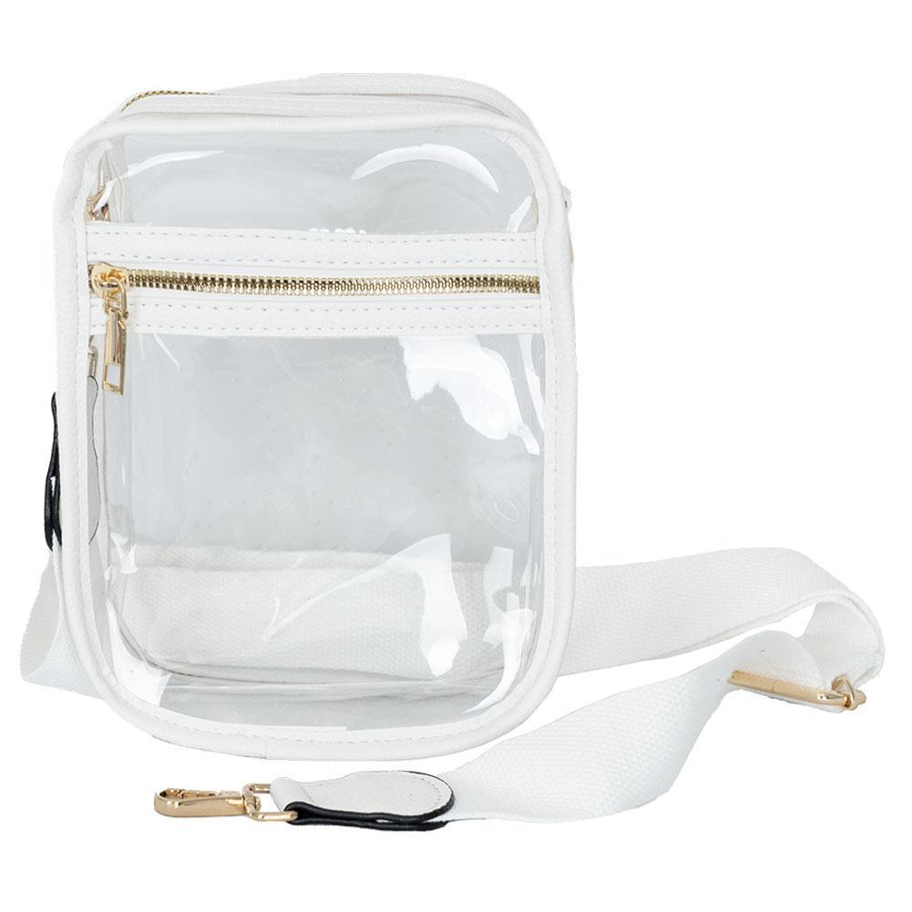 Clear Crossbody Bag White Bags MAYVAK White