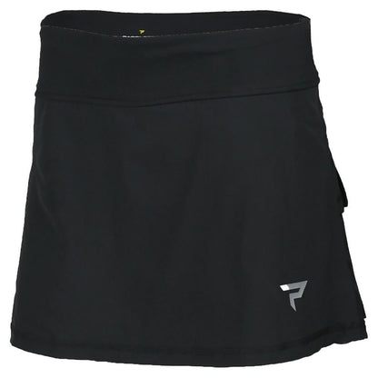 Womens Performance Tennis Skort Black Womens Apparel PADDLETEK L