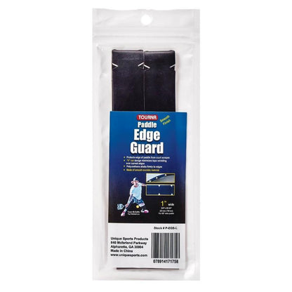 Large Smooth Paddle Edge Guard Pickleball Grips TOURNA Black