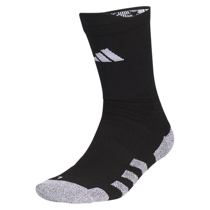 5-Star Team Traxion 2.0 Crew Socks Black and White Womens Apparel ADIDAS M