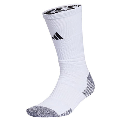 5-Star Team 2.0 Crew Socks White and Black Womens Apparel ADIDAS M