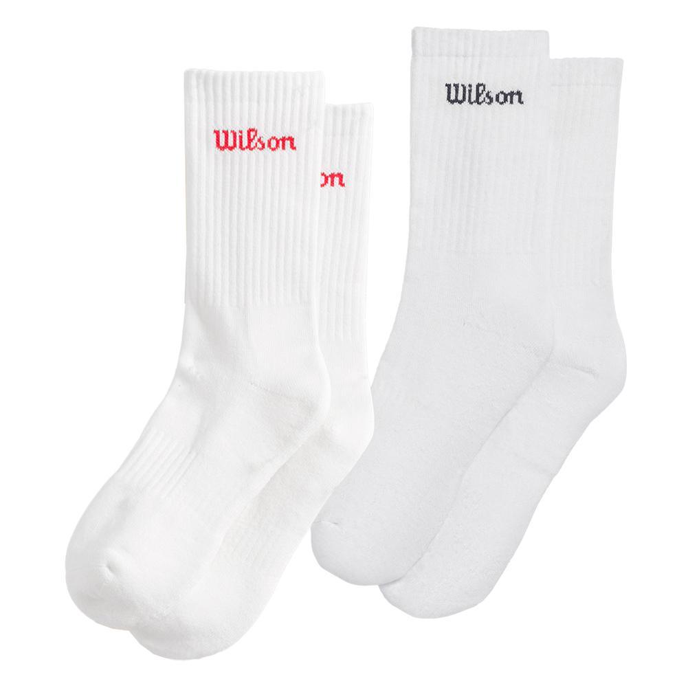 Unisex Crew Logo Socks Womens Apparel WILSON
