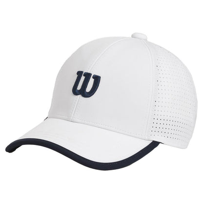 Unisex Perforated Classic Hat Womens Apparel WILSON White
