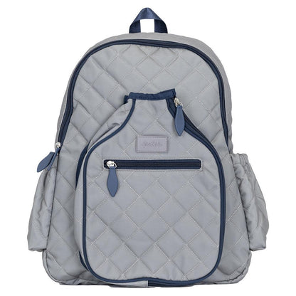 Women`s Pickleball Time Quilted Backpack PICKLEBALL BAGS AND BACKPACKS AME AND LULU Grey ONE_SIZE