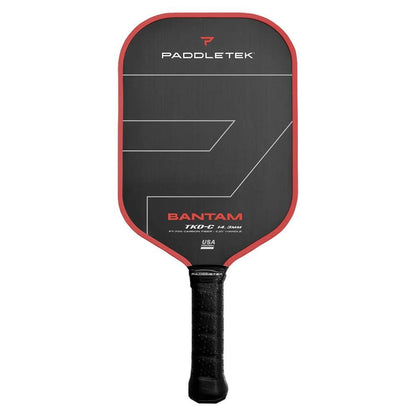 Bantam TKO-C 14.3 Standard Grip Pickleball Paddle PICKLEBALL PADDLES PADDLETEK Red