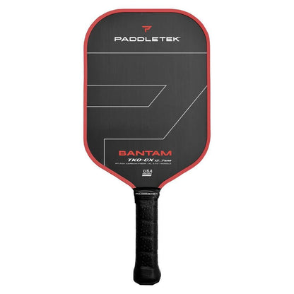 Bantam TKO-CX 12.7 Standard Grip Pickleball Paddle PICKLEBALL PADDLES PADDLETEK Red