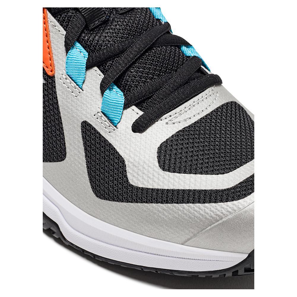 Men's Trofeo 2 AG Pickleball Shoes Black and Silver Shoes DIADORA