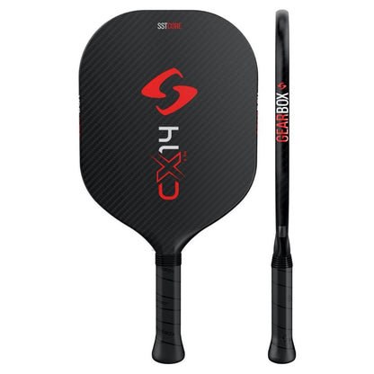 CX14H 8.0oz Pickleball Paddle Red Pickleball Paddles GEARBOX