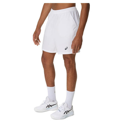 Men`s Court 9 Inch Tennis Short Brilliant White MENS APPAREL ASICS