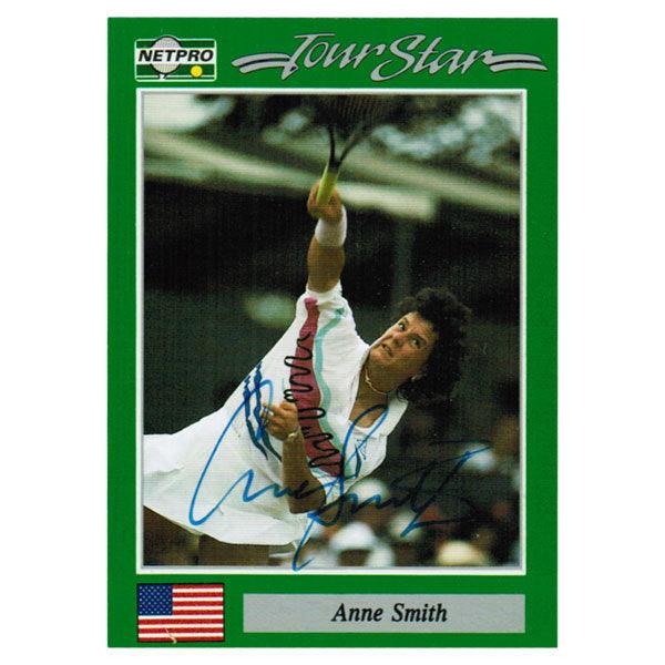 Anne Smith Signed Women`s Card Other NETPRO Default Title
