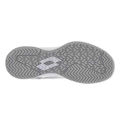 Women`s Mirage 100 Speed Tennis Shoes All White and Cool Gray 9c WOMENS SHOES LOTTO 7