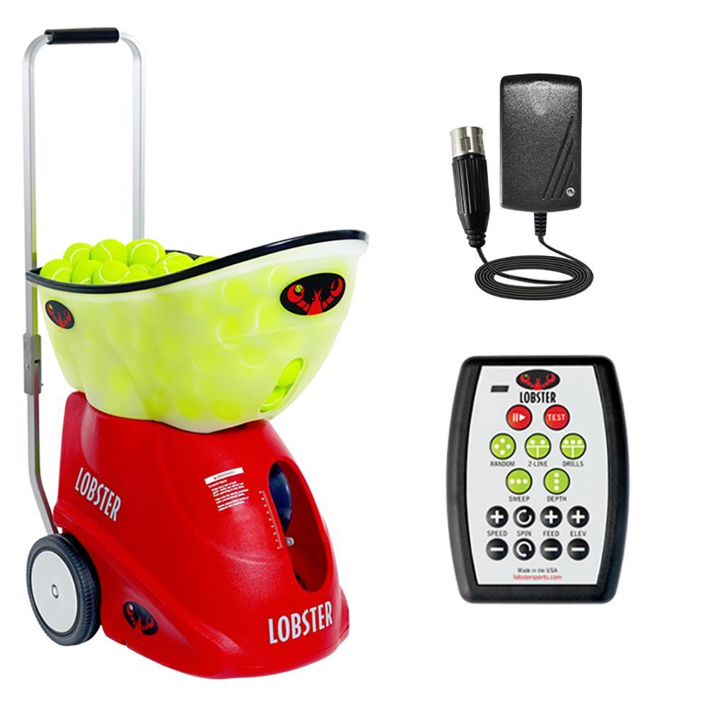Elite Grand Five LE with 20-Function Remote Control Ball Machines LOBSTER Red