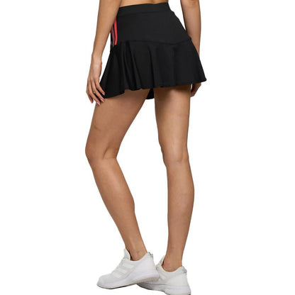 Women`s Elite Dash 13 Inch Tennis Skort Black and Multi WOMENS APPAREL LIJA Purple XL