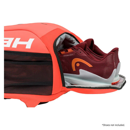 Tour Tennis Backpack Fluorescent Orange Bags HEAD