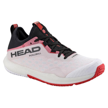 Men`s Motion Pro Pickleball Shoes White and Red SHOES HEAD