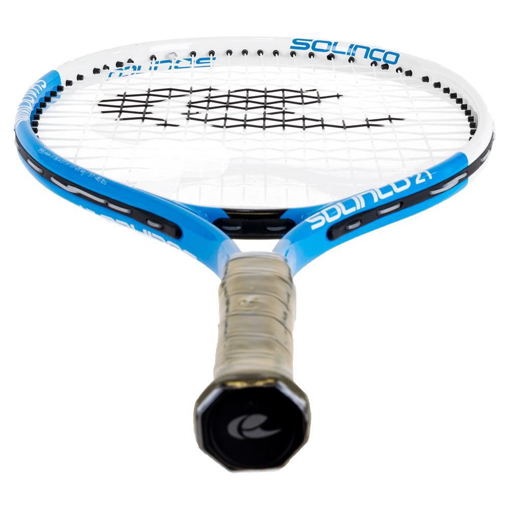 Shadow 21 Inch Aluminum Junior Racquet White and Blue Racquets SOLINCO