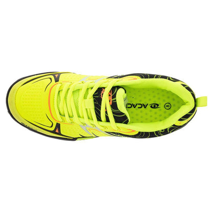 Unisex DinkShot Pickleball Shoes Lime and Black Shoes ACACIA