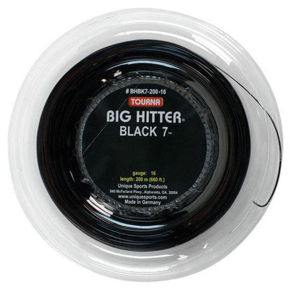 Big Hitter Black 7 16G Tennis String Reel Strings TOURNA Default Title