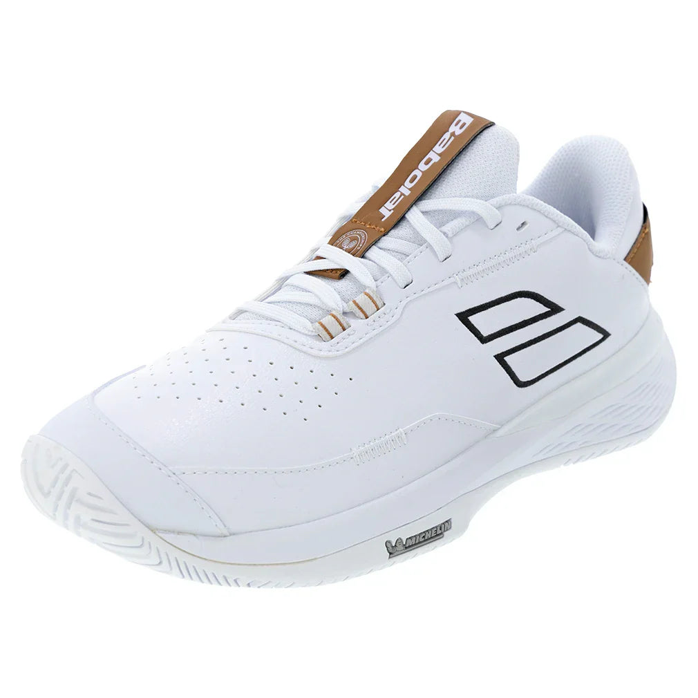 Men`s SFX Evo Wimbledon Tennis Shoes White and After Dark BABOLAT 6.5 White