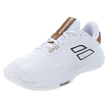 Women`s SFX Evo Wimbledon Tennis Shoes White and After Dark BABOLAT 5.5 White