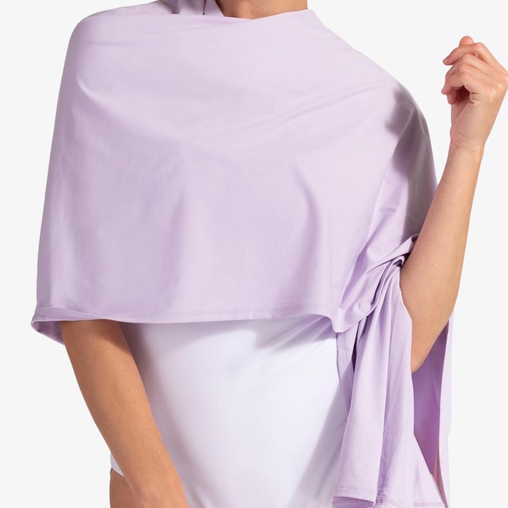 Unisex Sun Protective Blanket Wrap Lavender Womens Apparel BLOQUV