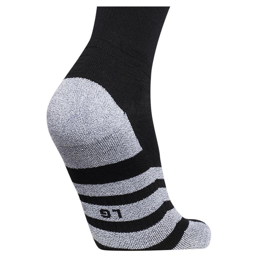 5-Star Team Traxion Crew Socks Black and White Womens Apparel ADIDAS