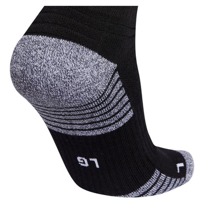 5-Star Team 2.0 High Quarter Socks Black and White Womens Apparel ADIDAS