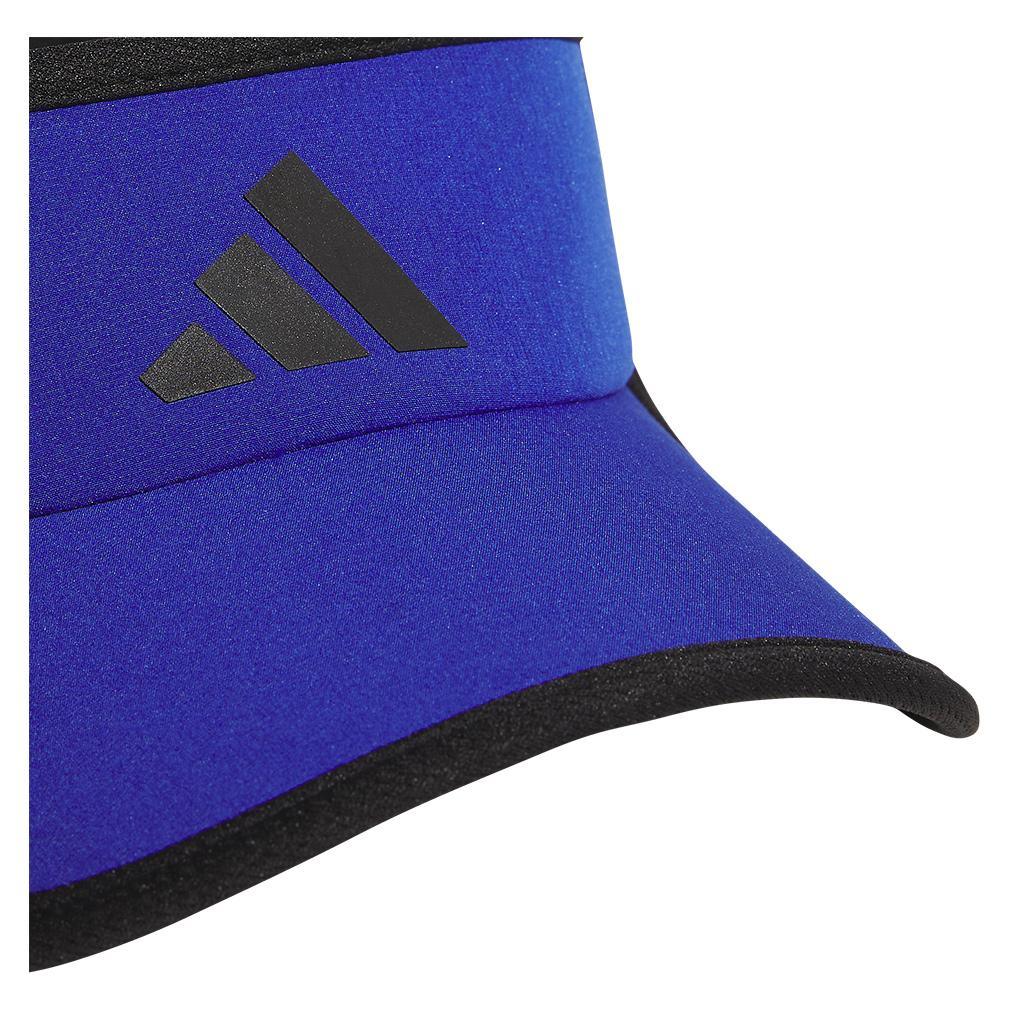 Menâ€™s Superlite 3 Visor Semi Lucid Blue and Black Mens Apparel ADIDAS