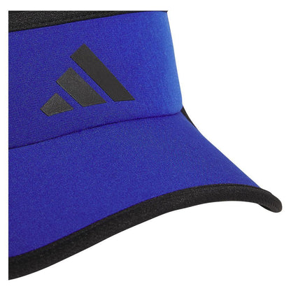 Menâ€™s Superlite 3 Visor Semi Lucid Blue and Black Mens Apparel ADIDAS